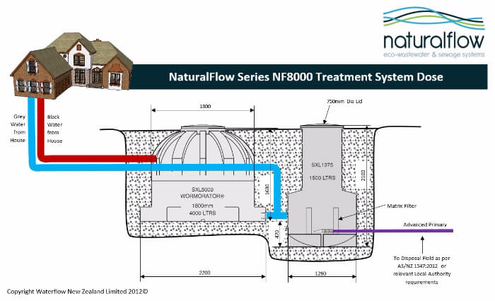 NF8000 treatment system dose